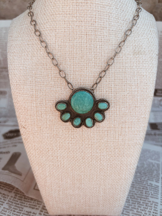 Turquoise Horizon Necklace