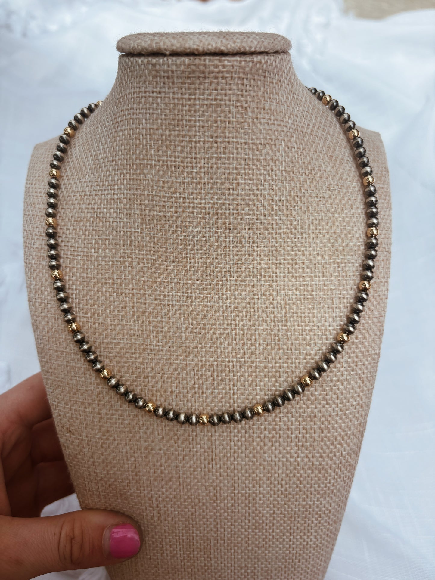 Goldie Pearl Necklace
