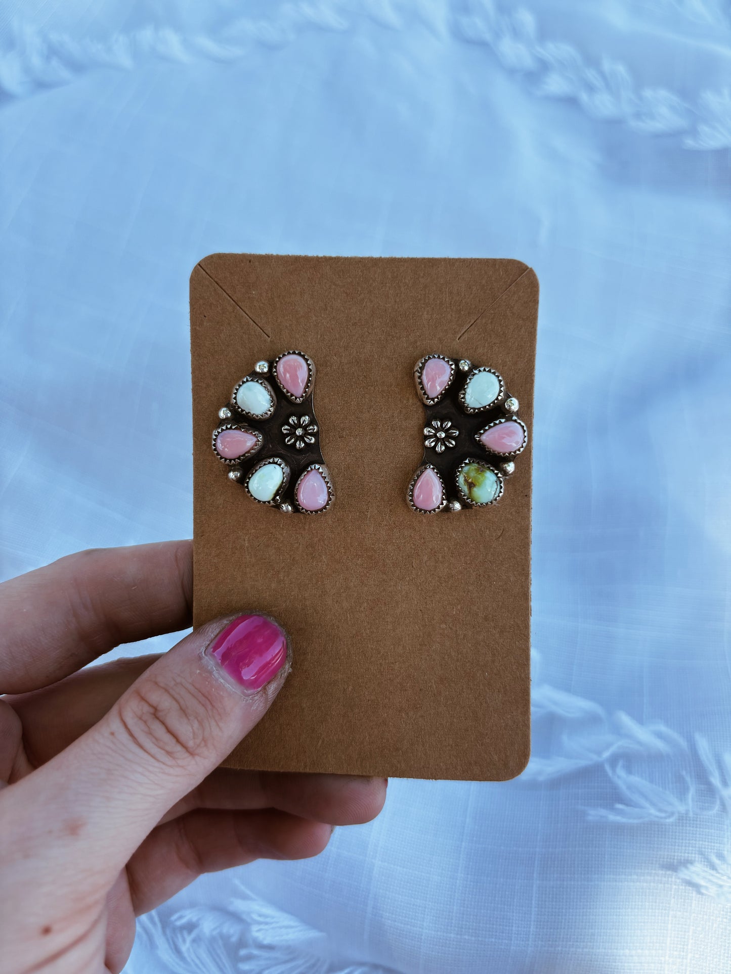 Pink Pony Earrings