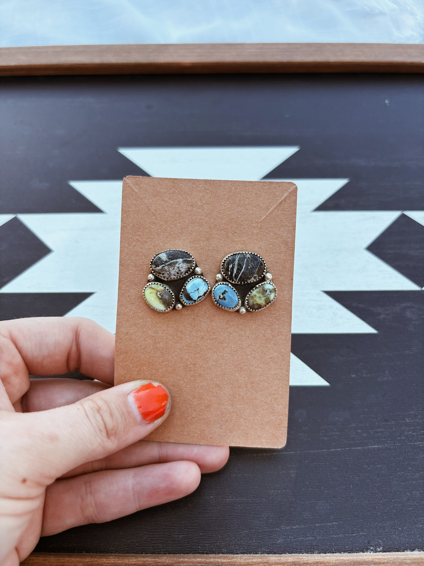 Golden Palomino Earrings