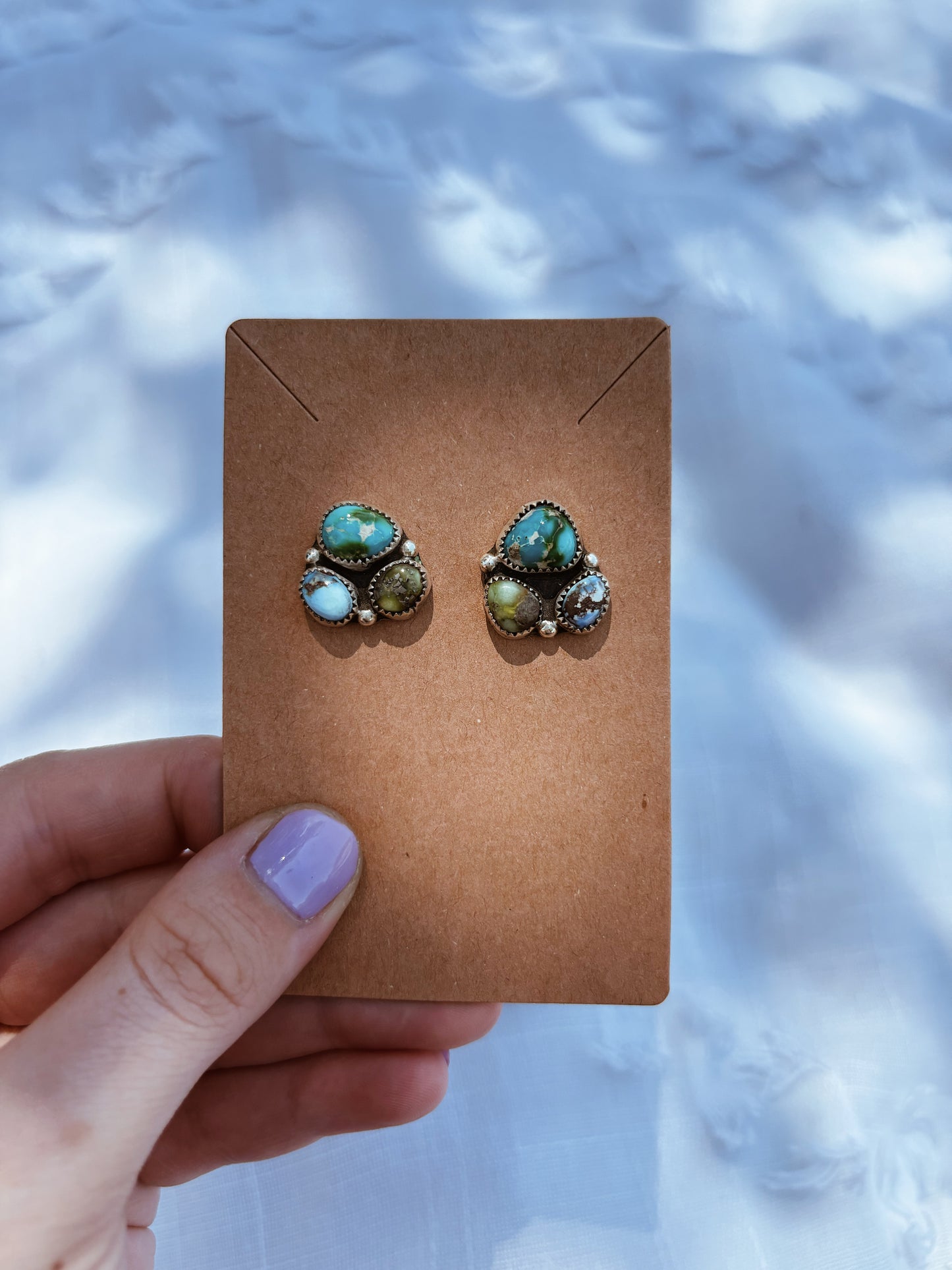 Golden Palomino Earrings