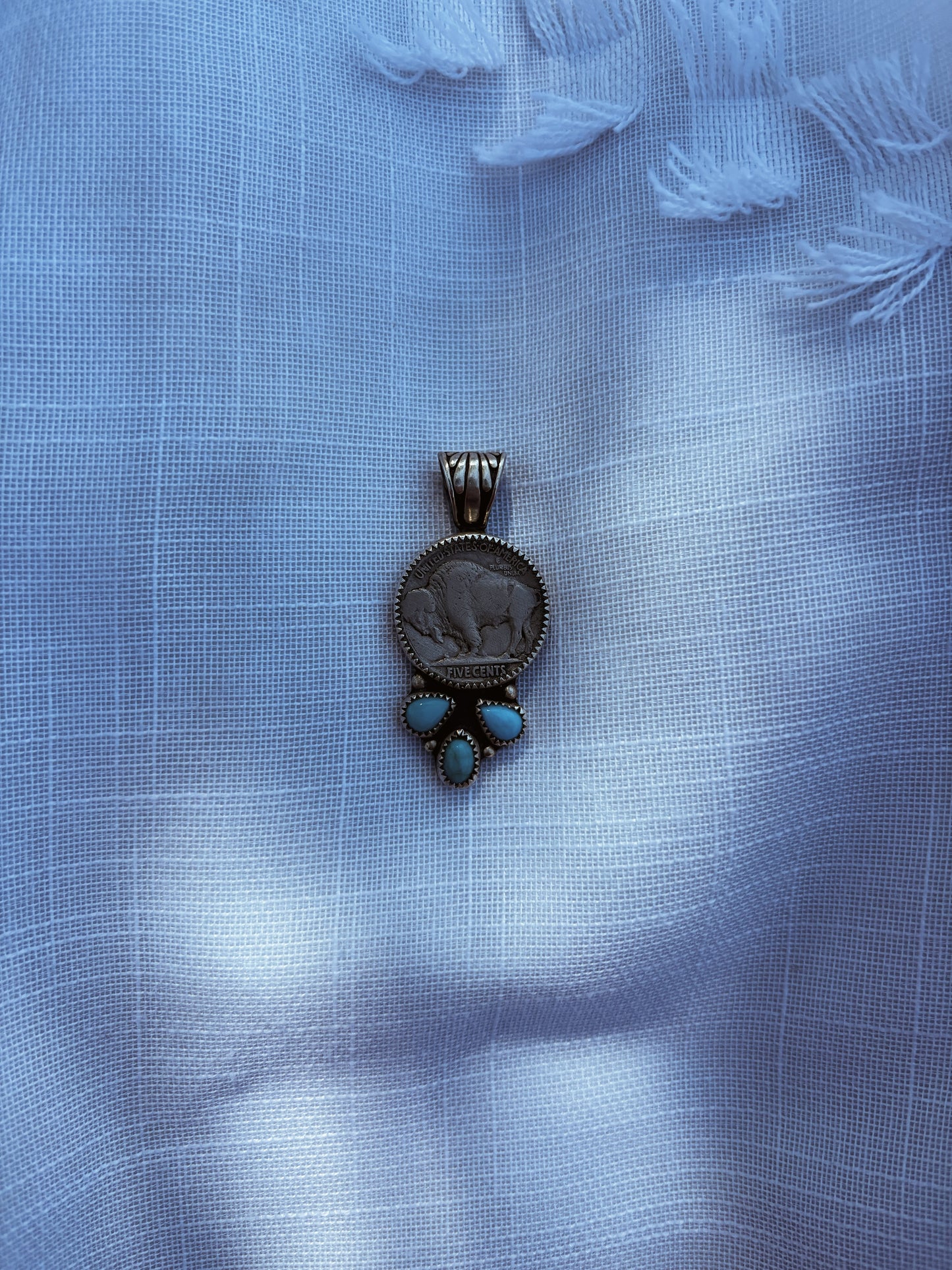Buffalo Nickel Pendant