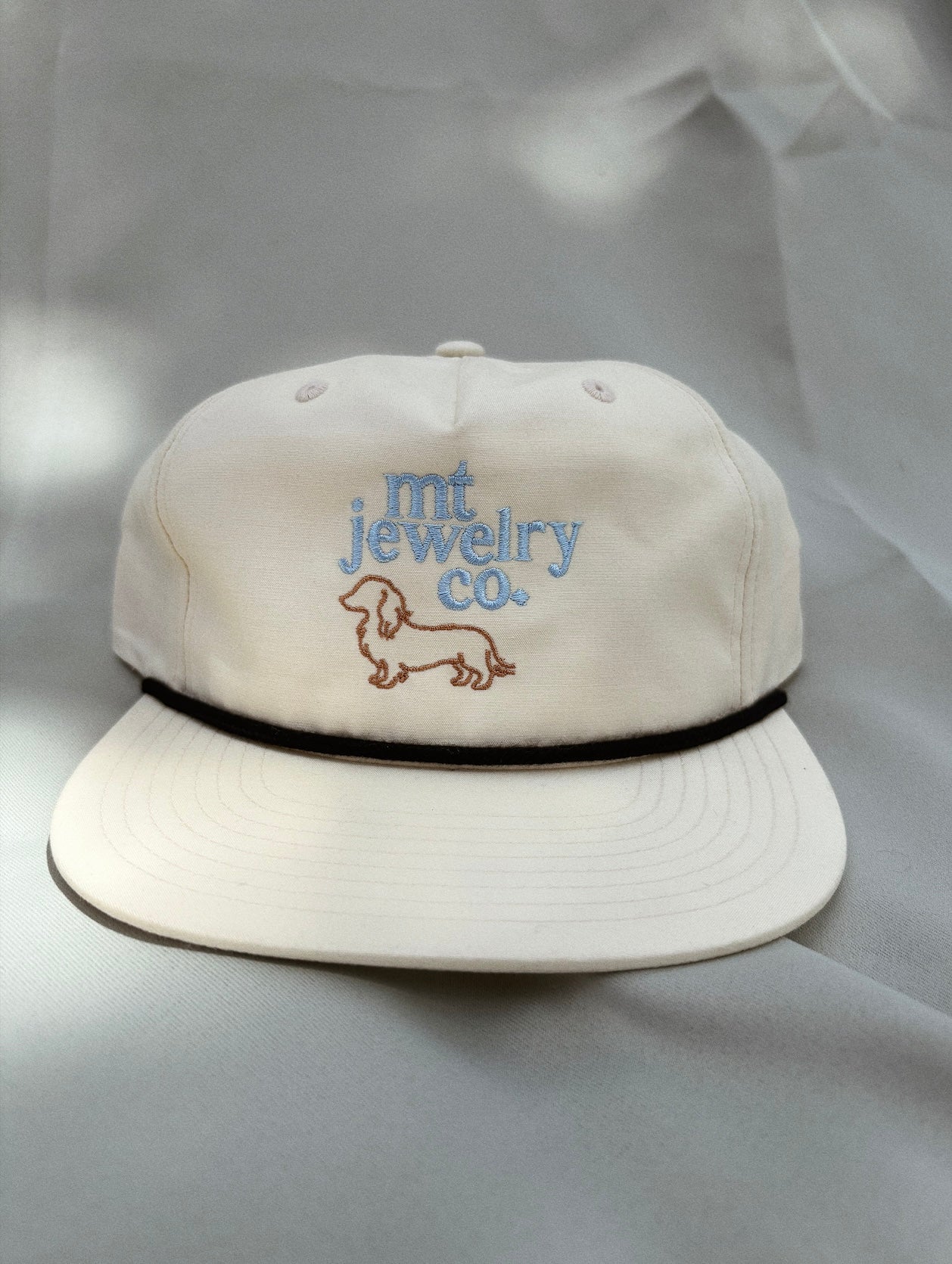 Cream Rope Hat