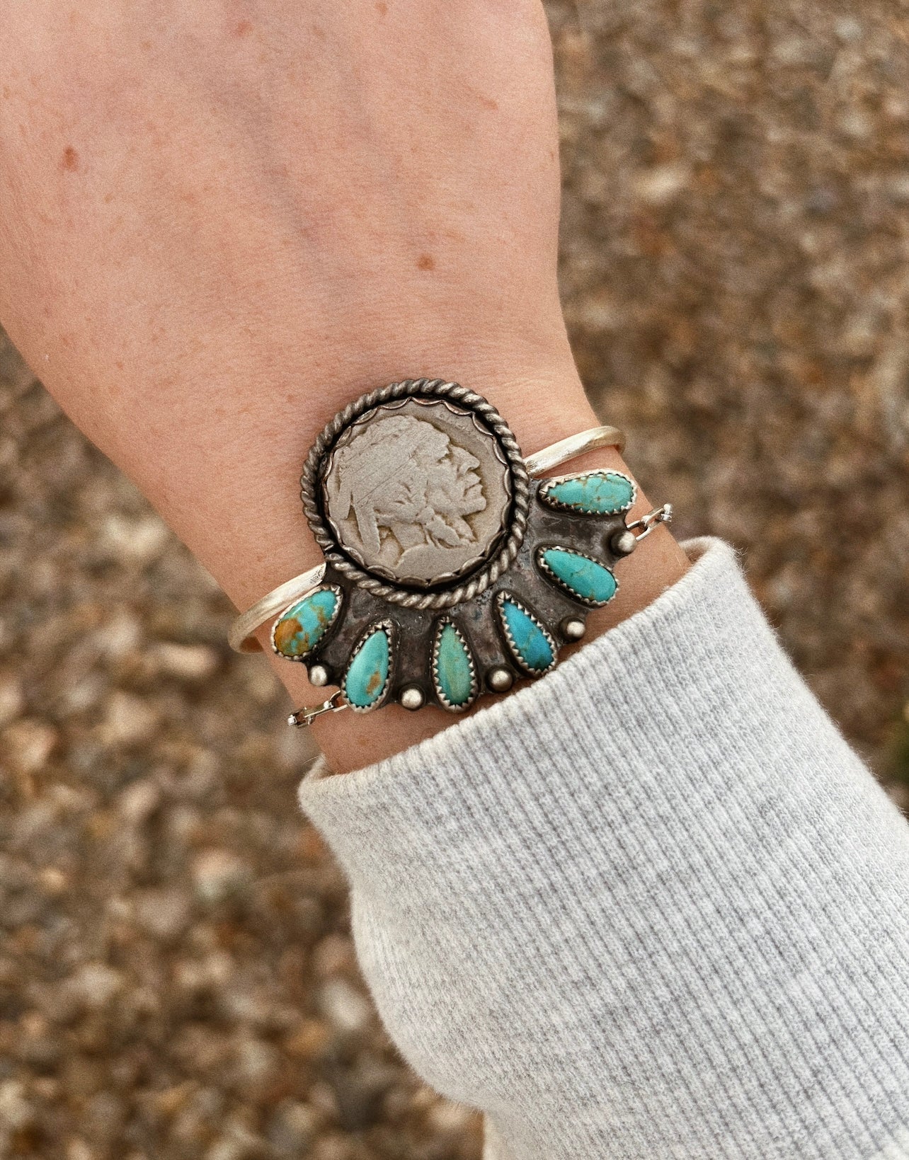 Buffalo Nickel Cuff