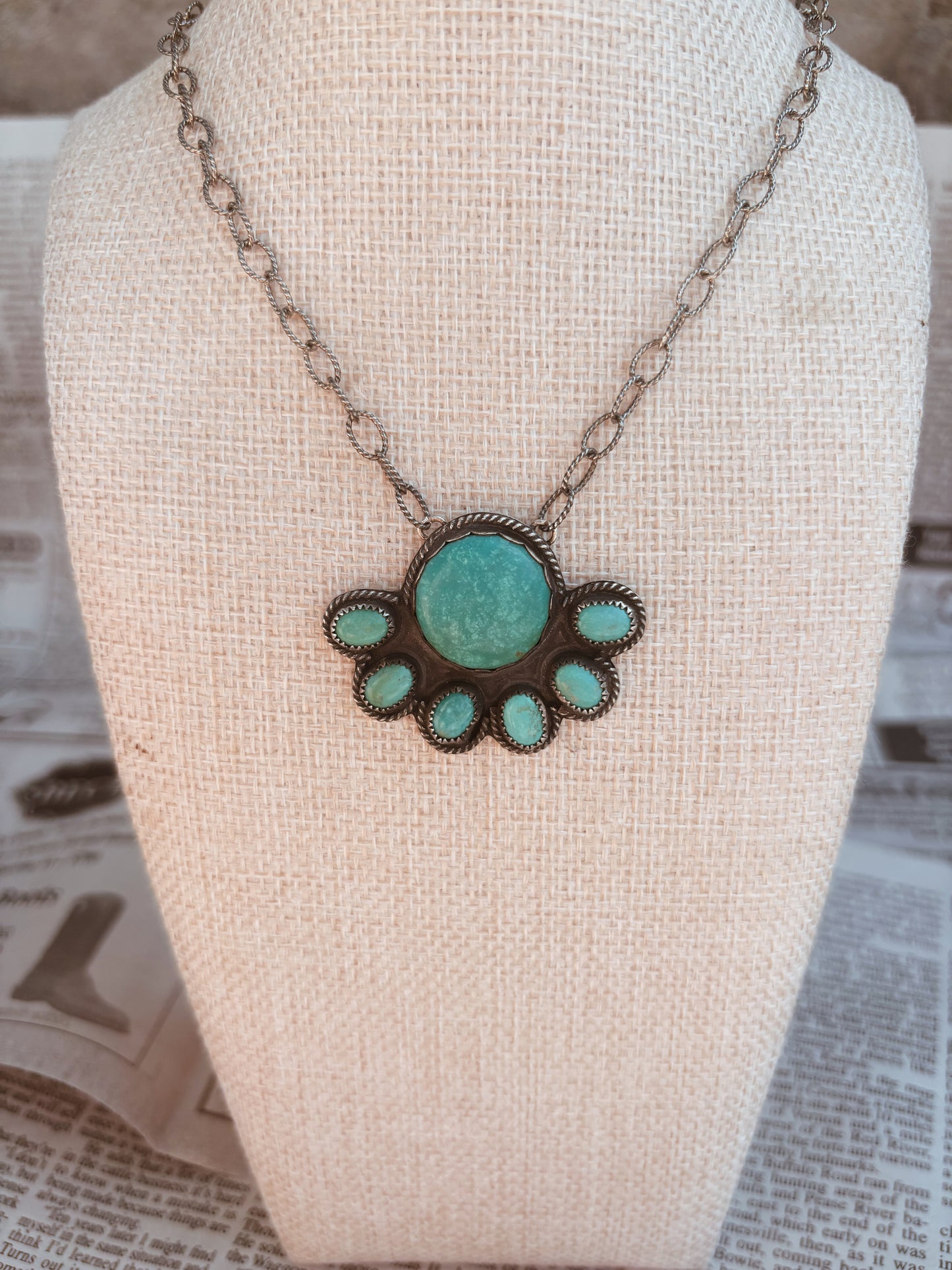 Turquoise Horizon Necklace