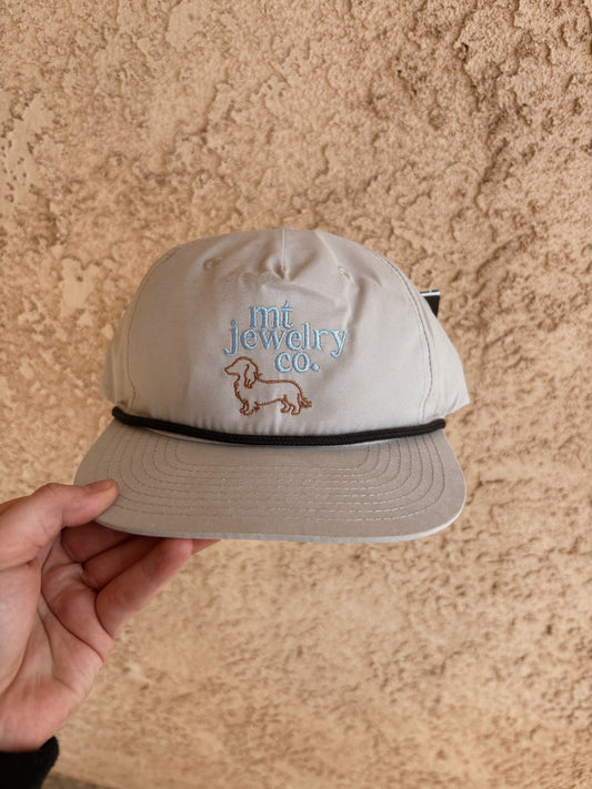 Gray Rope Cap