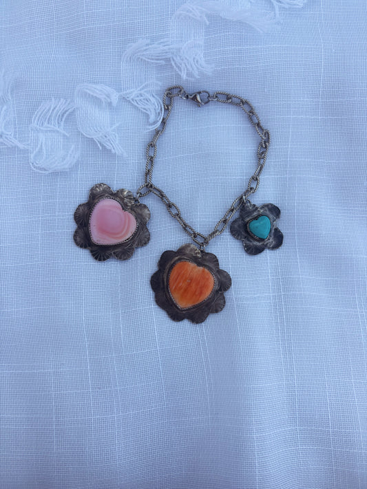 Heart Charm Bracelet