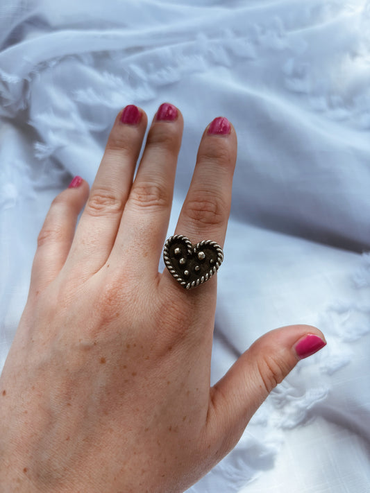 Queen of Hearts Ring (adjustable)