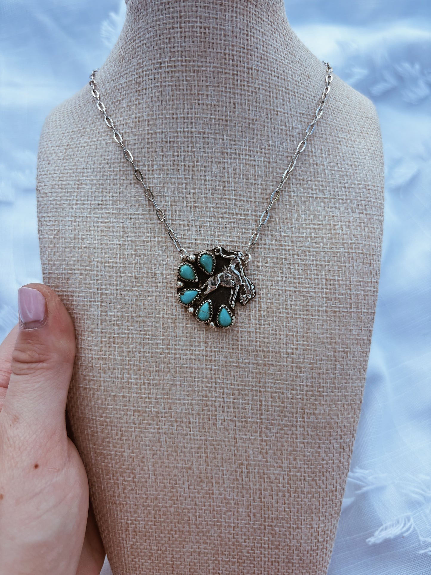 Bronc Rider Necklace