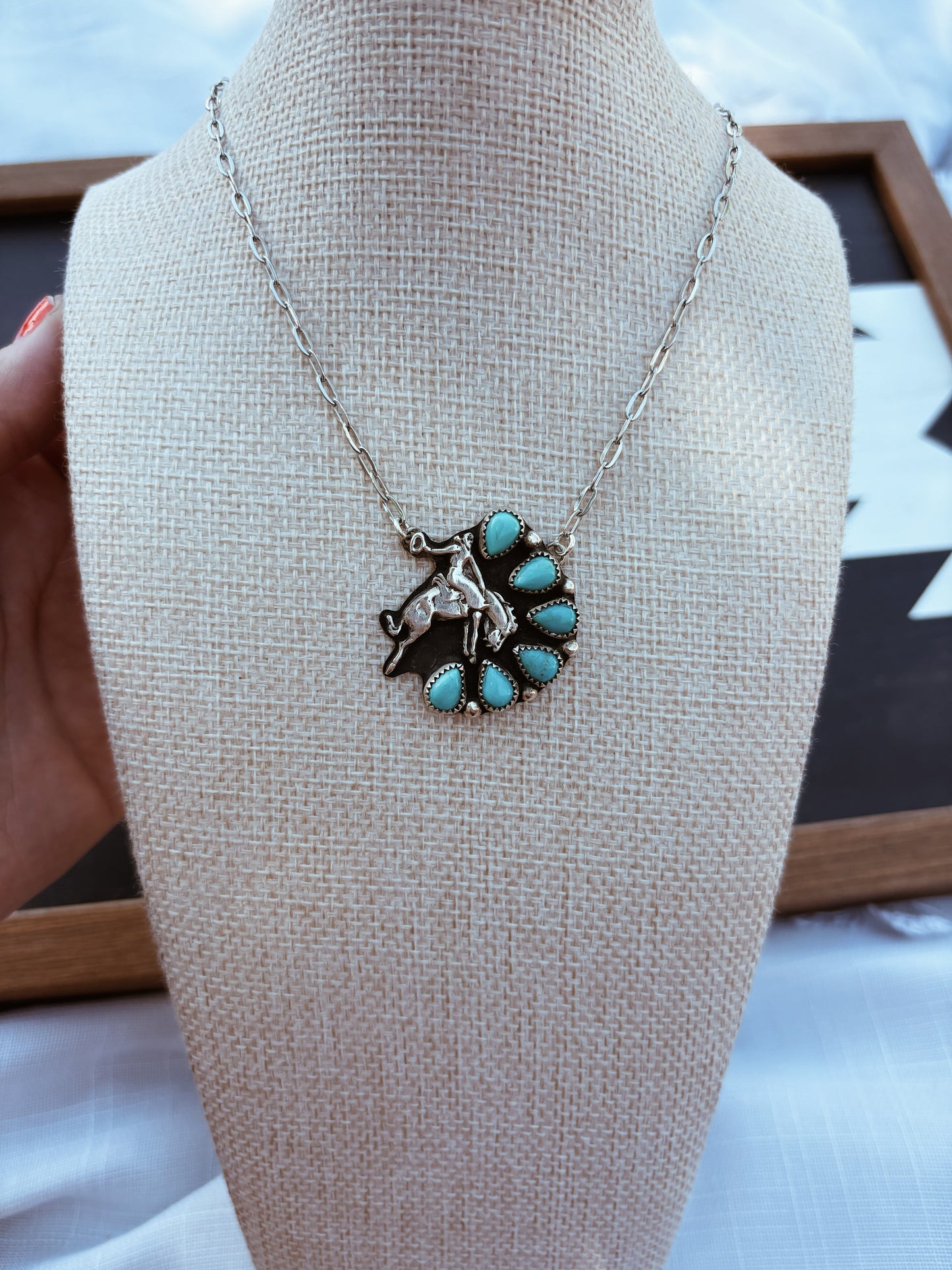 Bronc Rider Necklace