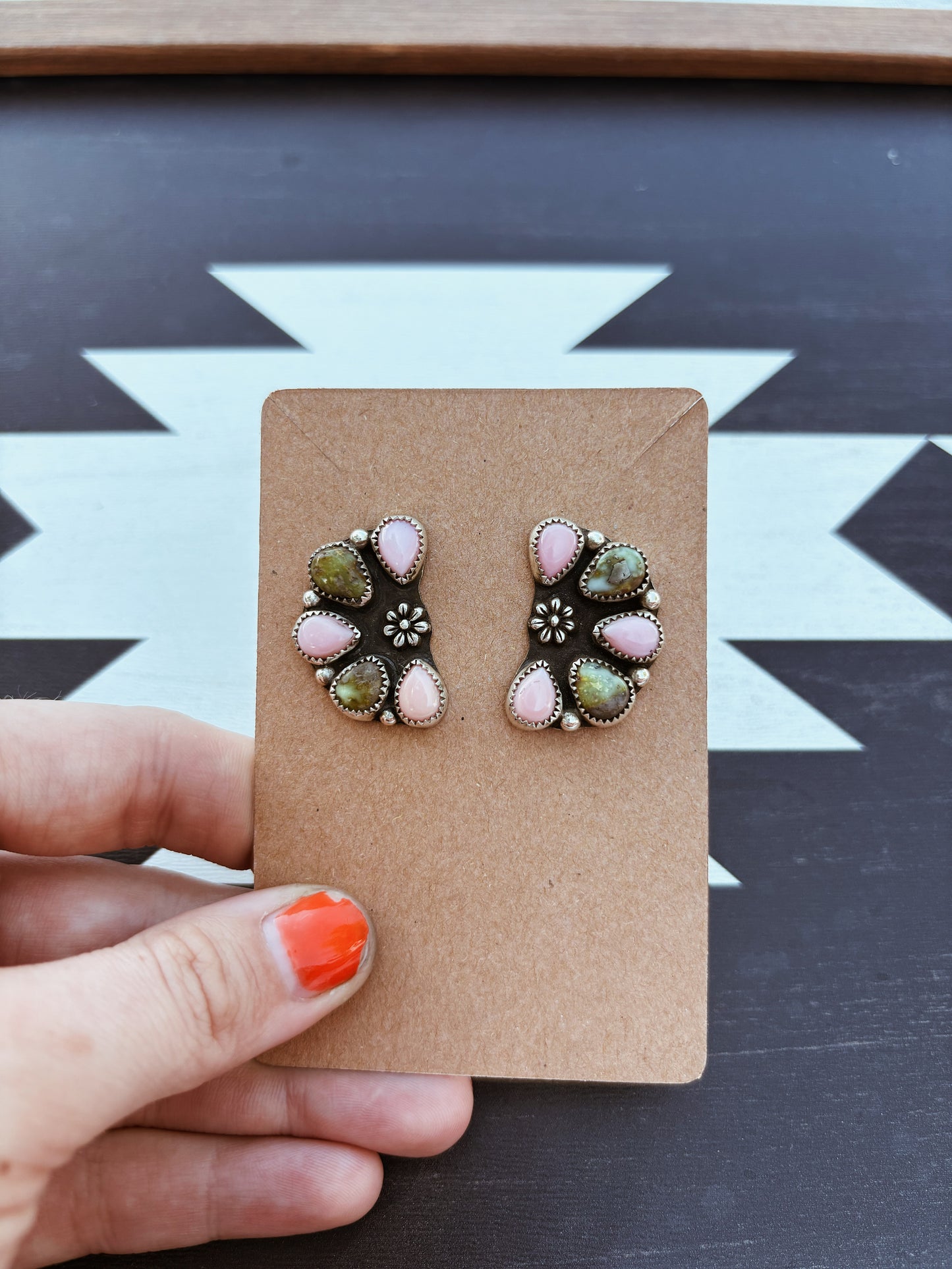 Pink Pony Earrings