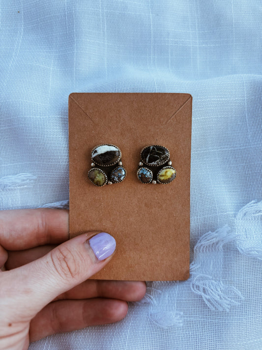 Golden Buffalo Earrings