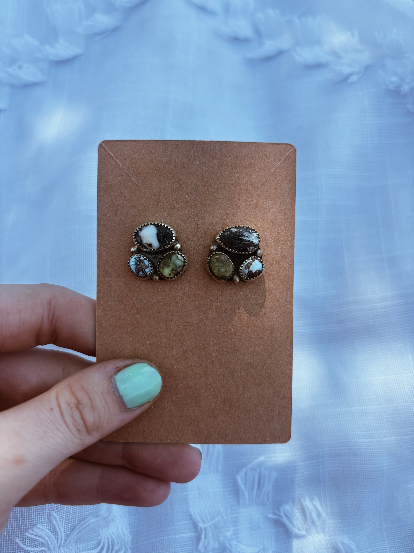 Golden Buffalo Earrings