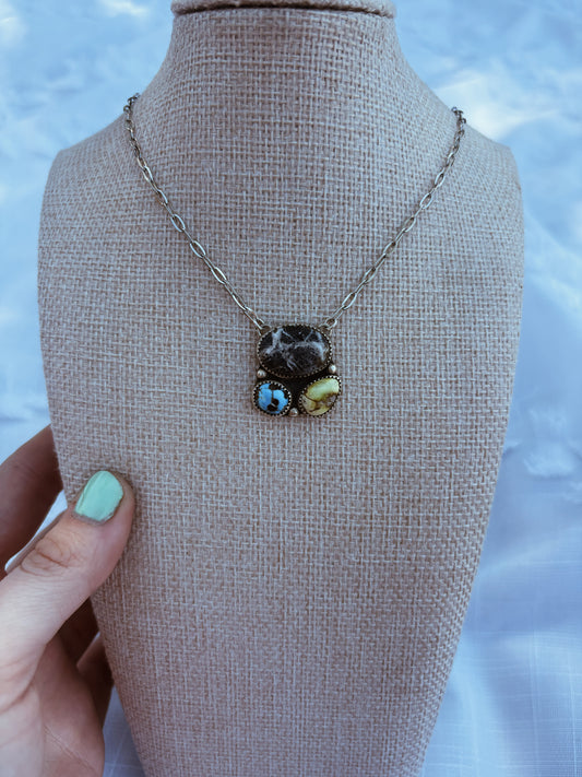 Golden Buffalo Necklace