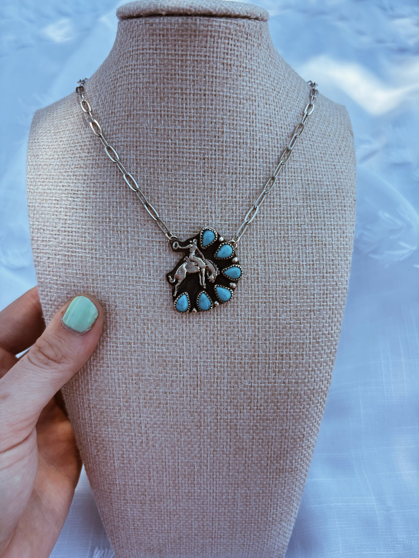 Bronc Rider Necklace