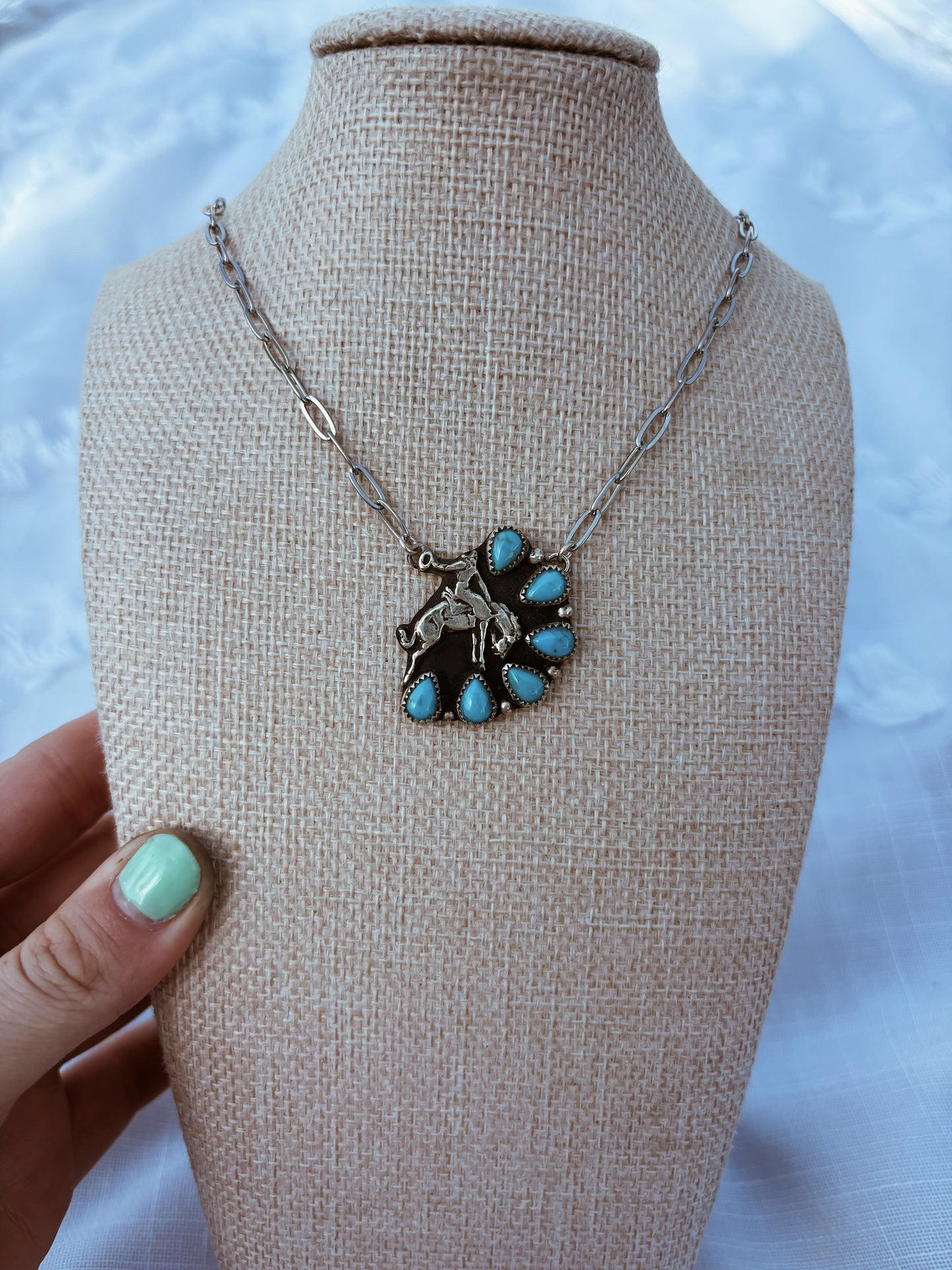 Bronc Rider Necklace