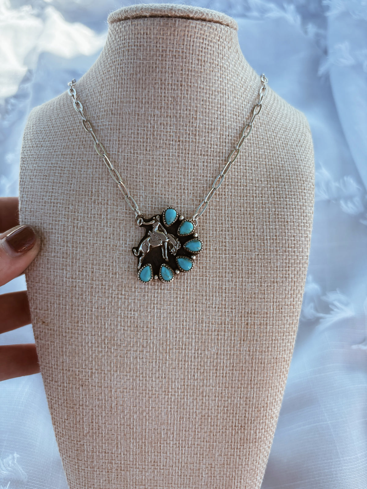 Bronc Rider Necklace