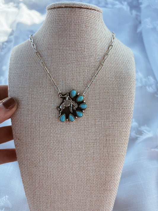 Bronc Rider Necklace