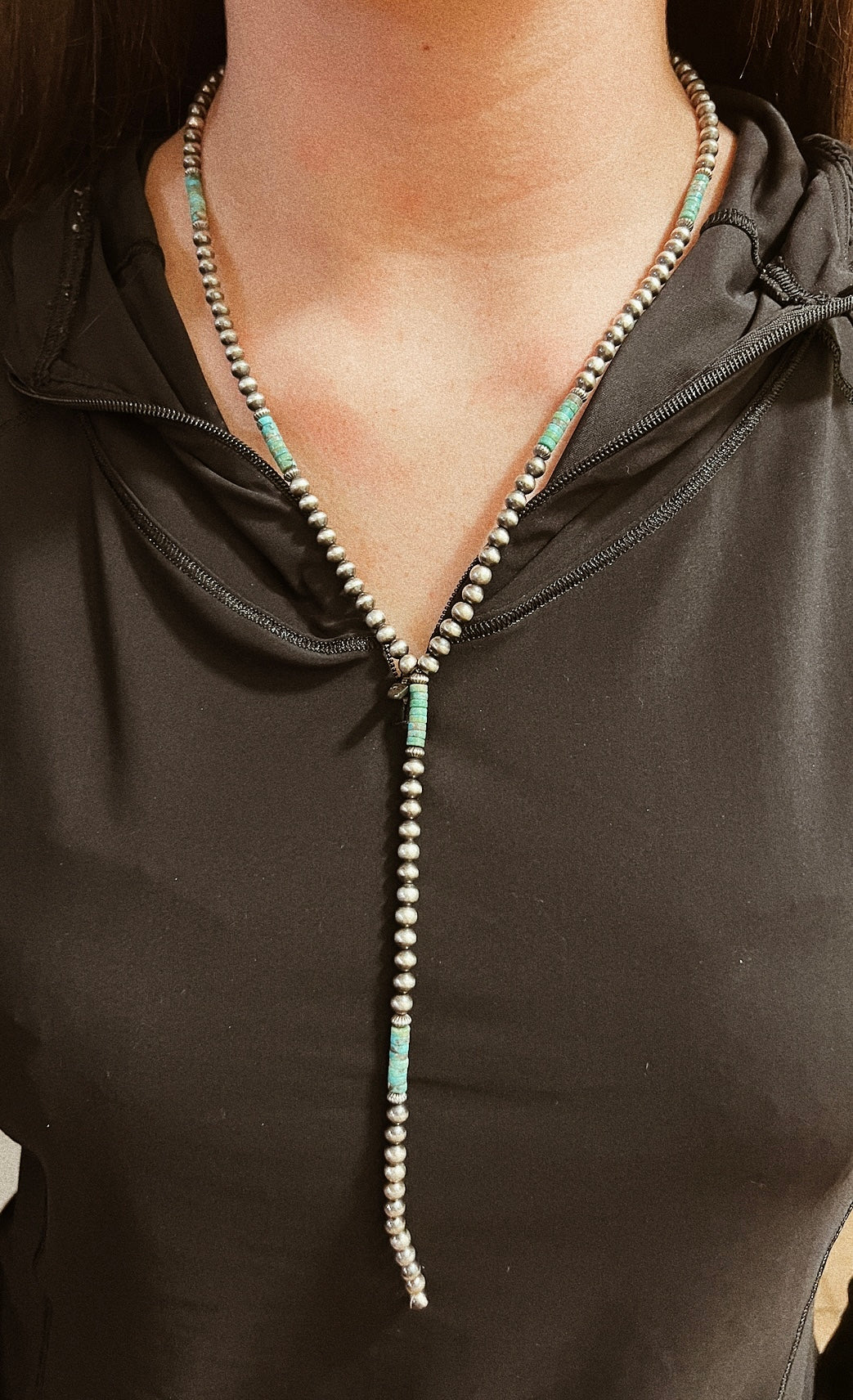 Turquoise Holiday Lariat