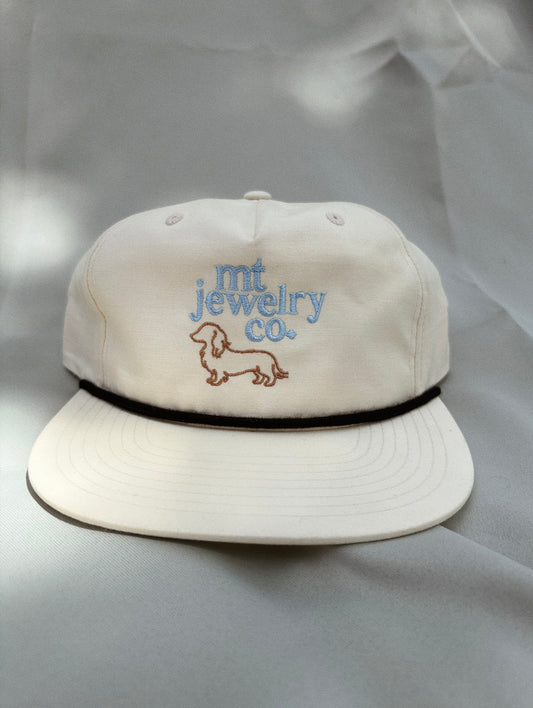 Cream Rope Hat